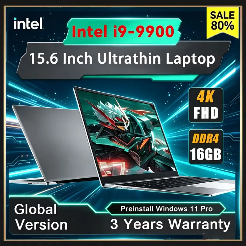 Pc Gaming Intel - โน้ตบุ๊กพกพา 2026 Windows 11 Pro ขนาด