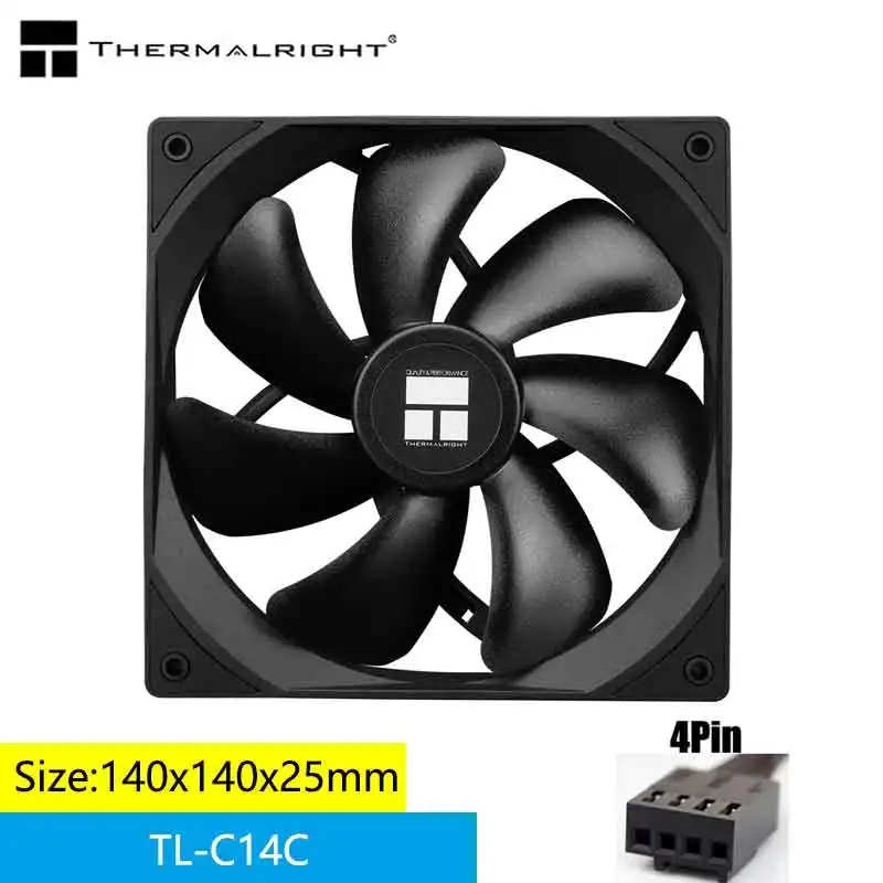 Pc Gaming Liquid - Thermalright TL-C14CW/14C-S 14 ซม.พัดลมระบายความร้อน 5V 3PIN