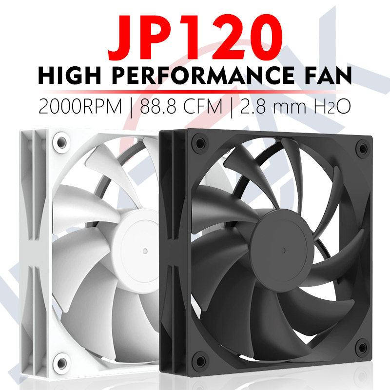 Pc Gaming Liquid - JUMPEAK JP120 120 มม.พัดลม 2000RPM ความเร็วสูง