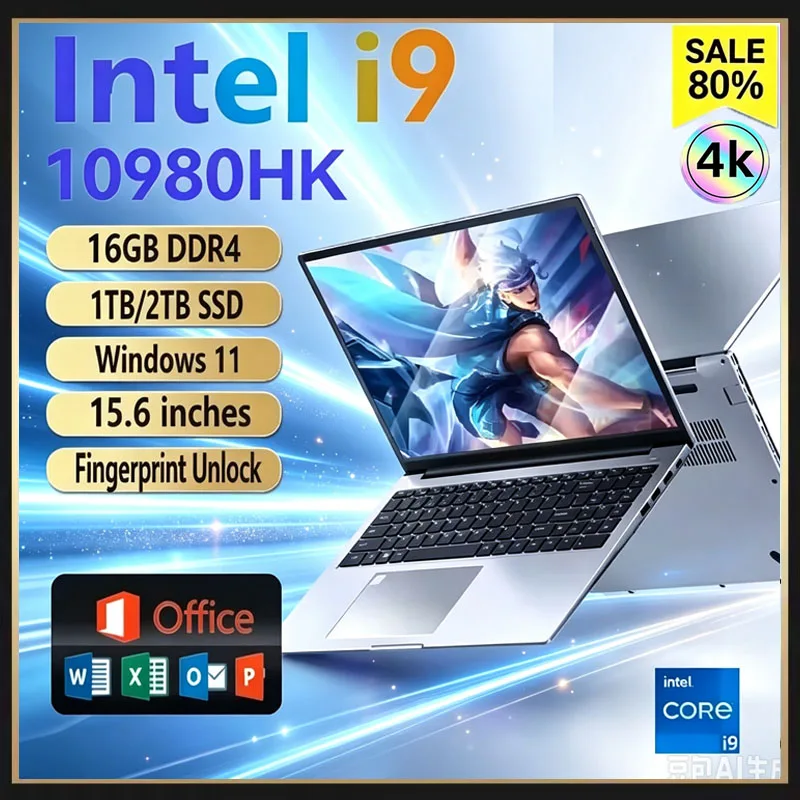 Pc Gaming Intel - แล็ปท็อปพกพาขนาด 15.6 นิ้ว Intel Core I9